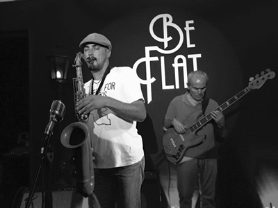 Sam Pearce at Be Flat Jazz Club, Tenerife